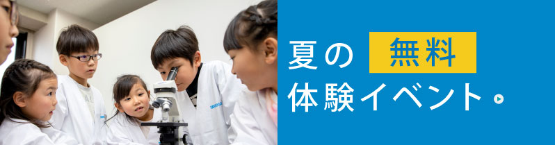 夏の無料体験イベント